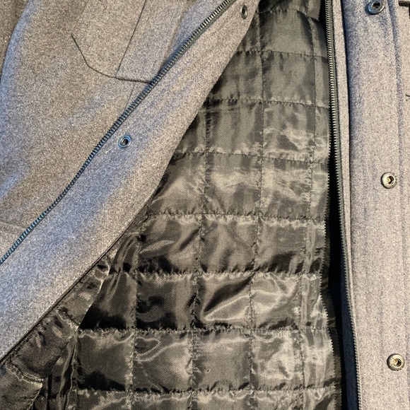 GUESS Men’s Medium Wool Military Coat - Picture 9 of 12